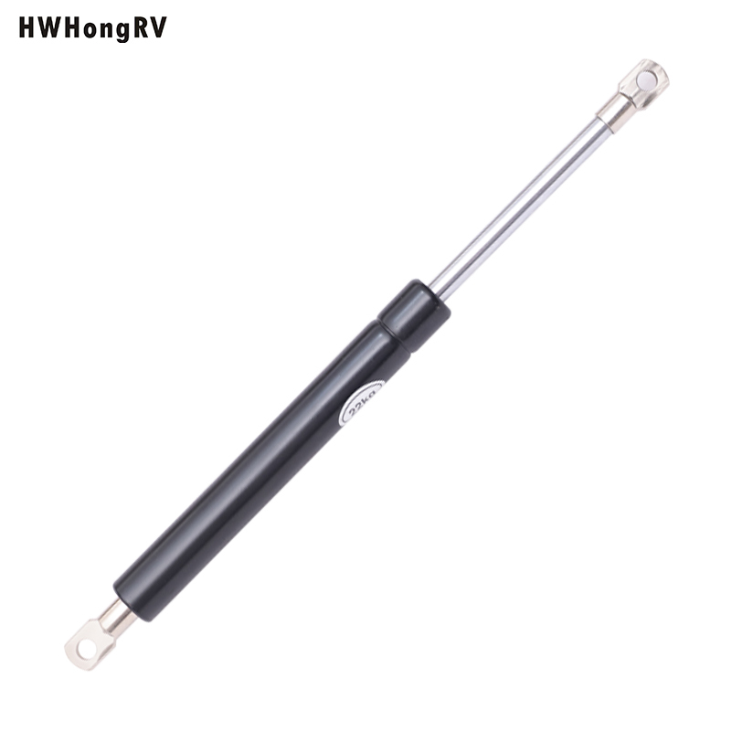 Motorhome Caravan Cabinet Hinge Trailer Door Hinge For Campervan Bed Support Hinge With Damping - Color: Black