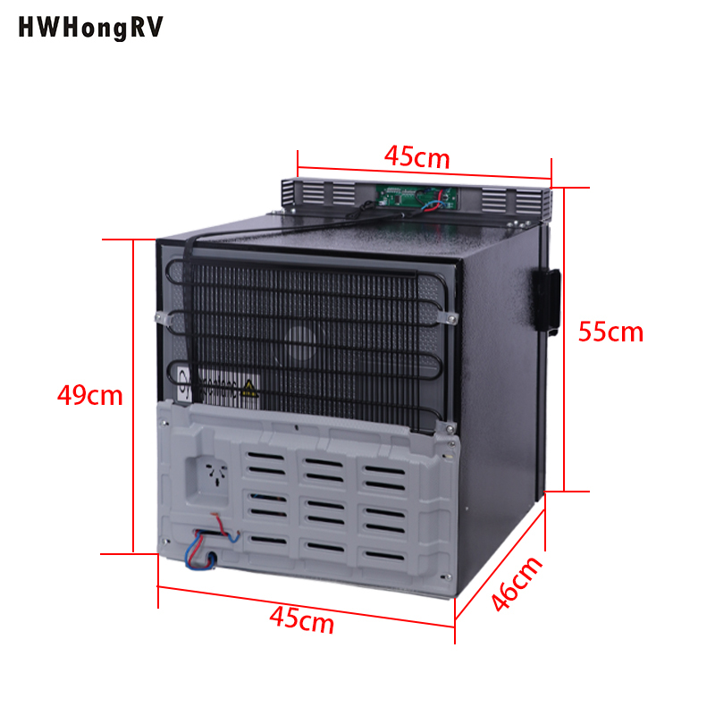 Campervan Trailer Rv Caravan Mini Fridge 12 Volt Refrigerators Portable