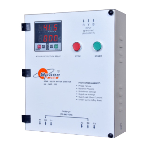 Motor Starter With Liquid Level Controller - 50 Hertz Frequency | Industrial Application, Warranty Included