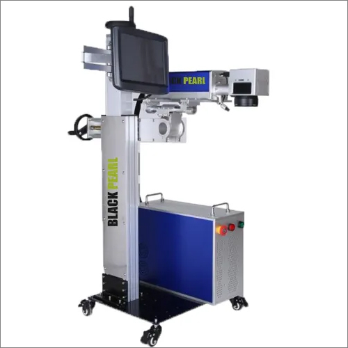 Plastic Pipe Fiber Laser Marking Machine - 50x50x100 Cm, 20/30/50 Watt Power, Air Cooling, 1 Year Warranty
