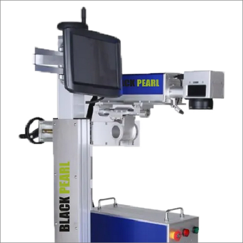 Plastic Pipe Fiber Laser Marking Machine - 50x50x100 Cm, 20/30/50 Watt Power, Air Cooling, 1 Year Warranty