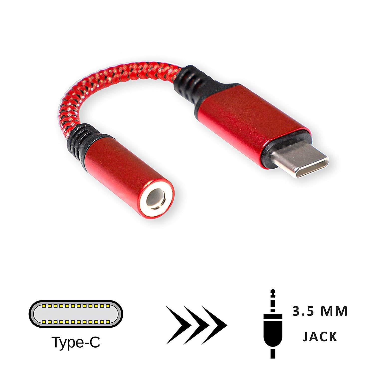 Type C To 3.5mm Converter Audio Jack Adapter Cable