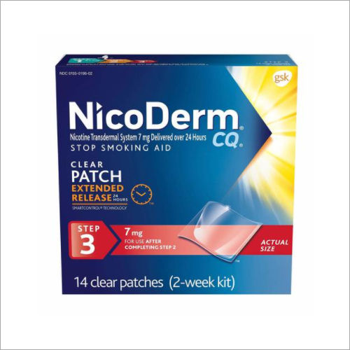 General Medicines Nicoderm 7 Mg Transdermal Patch