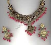 Designer Meena Necklace And Earring Set Gender: Women's