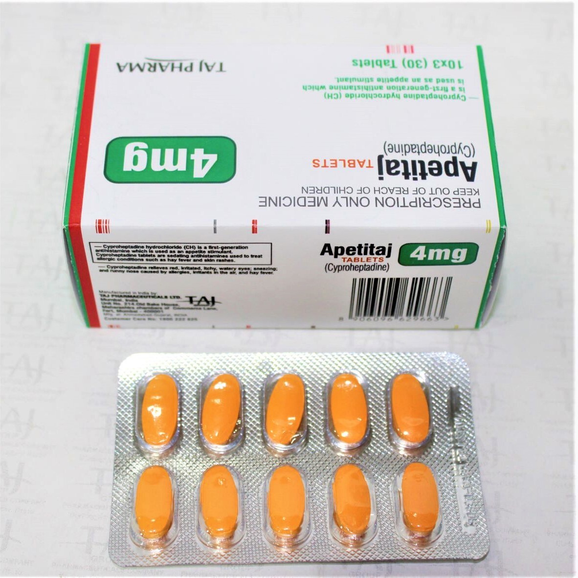 Cyproheptadine Tablets 4mg Generic Drugs