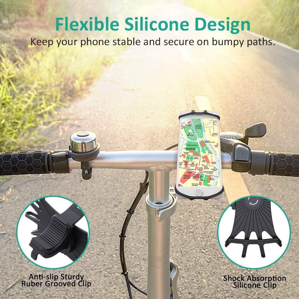 Bike Mount Silicone Mobile Holder
