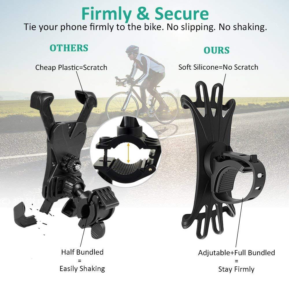 Bike Mount Silicone Mobile Holder