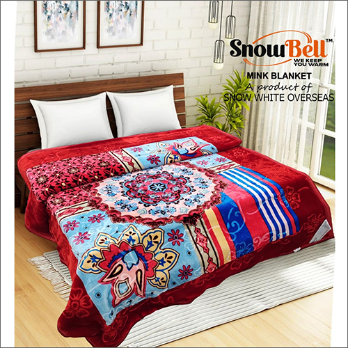 Multicolour Mink Blanket - Color: Different Available