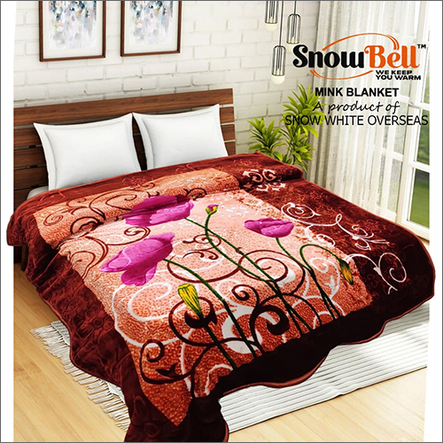 Multicolour Mink Blanket - Color: Different Available