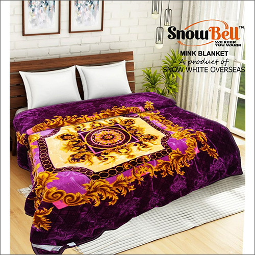 Multicolour Mink Blanket - Color: Different Available