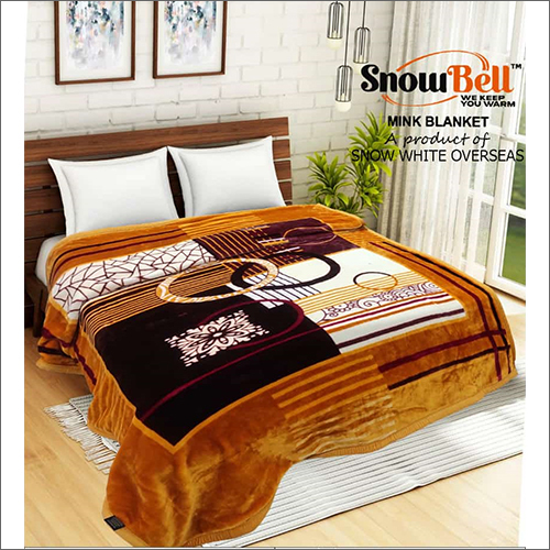 Plain Snowbell Supersoft Mink Blanket