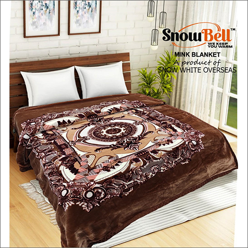 Plain Snowbell Supersoft Mink Blanket