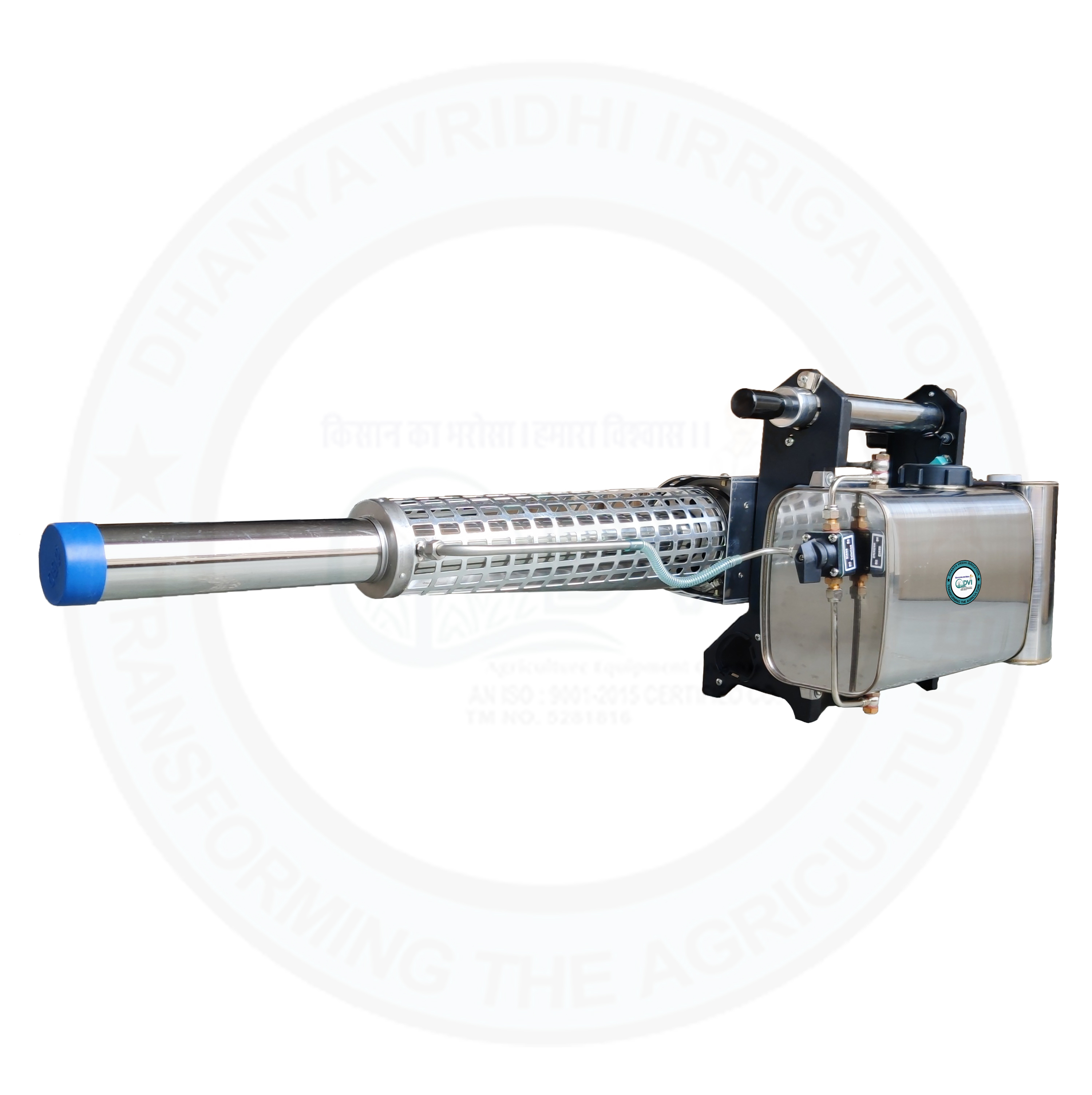 Dvi Stainless Steel High Power Thermal Fogging Machine - 1050x310x260 Mm | Push Button Start, 2 In 1 Self Start, Ideal For Pest Control In Agriculture, Offices & Schools