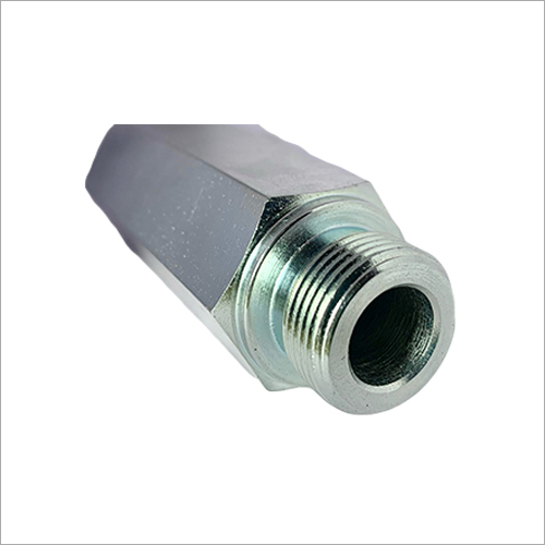 Silver Long Nipple Connector