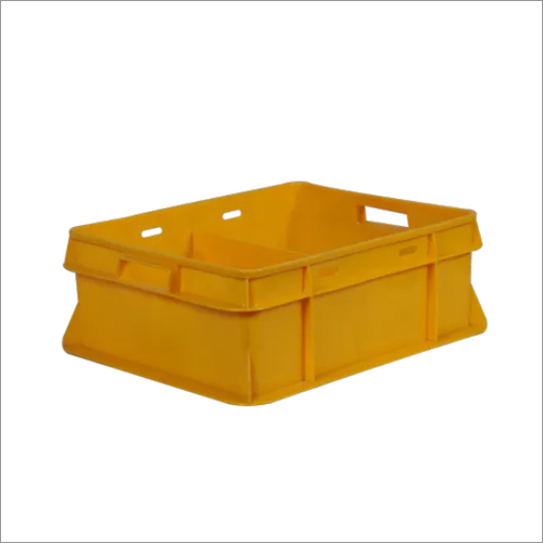 Yellow Plastic Milk Crates Load Capacity: 10 Kilograms (Kg)