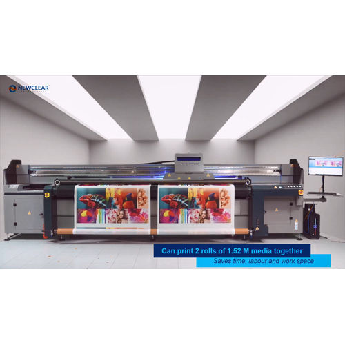 Automatic Allwin Uv 10 Feet Hybrid Printer (Hyb320uv)