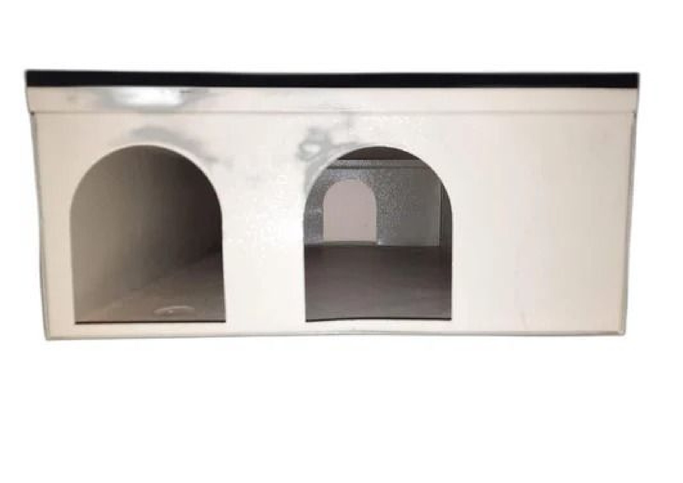 Rodent Bait Station - Iron, 10 X 14 X 4.5 Inches, Gray | Effective Rat & Mouse Control