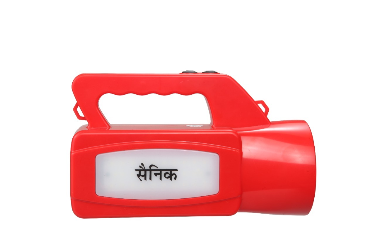 Globeam Sainik Kisan Torch Body Material: Plastic