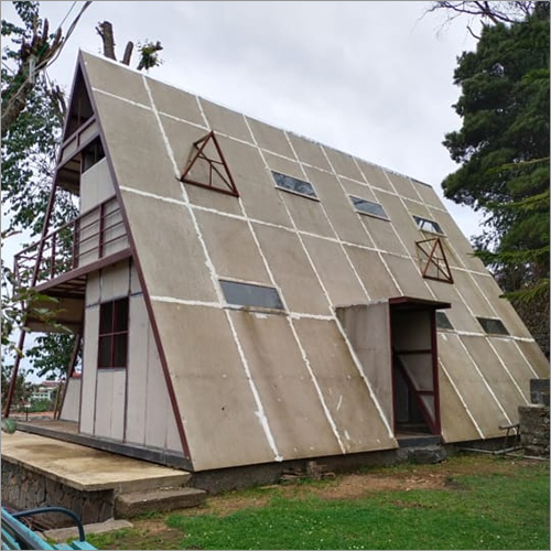 Cement Board House - High Quality Cement, Polished Finish | Ideal For Temporary Site Offices