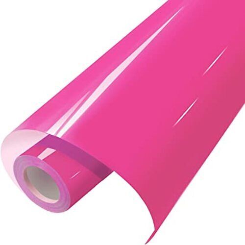 Metalic Heat Transfer Vinyl Roll - Vinyl Material Red Color | Ideal For Customized Apparel And Crafting Applications