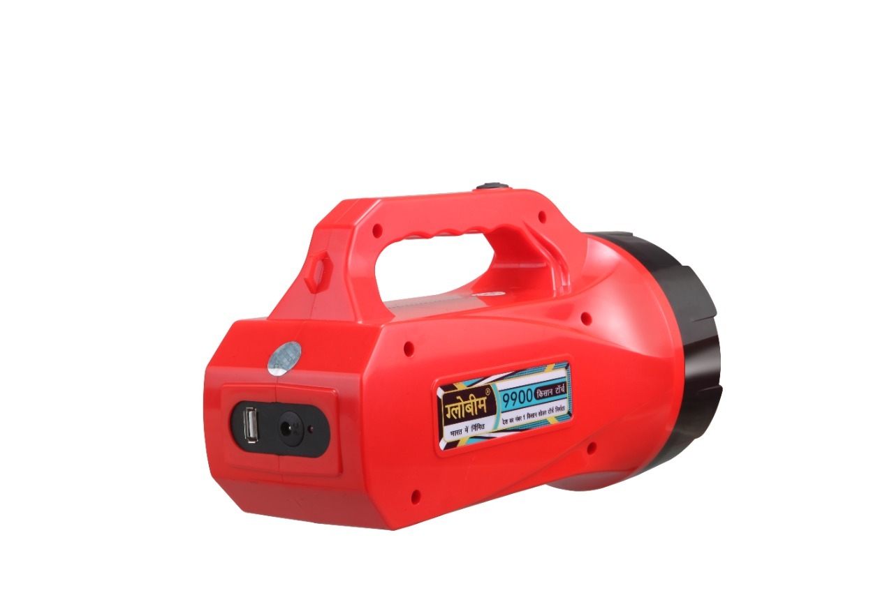 Globeam 9900 Kisan Torch Body Material: A Strong Abs Plastic