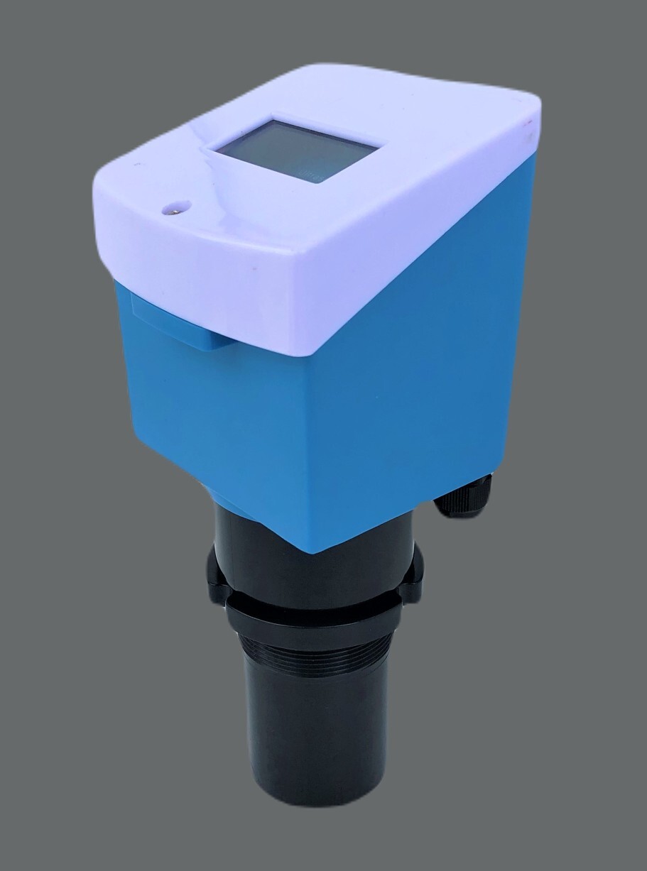 Ultrasonic Level Transmitter - 10m/20m Range, Lcd Display, Abs Plastic, Dc 24v, 4-20 Ma/rs 485 Output