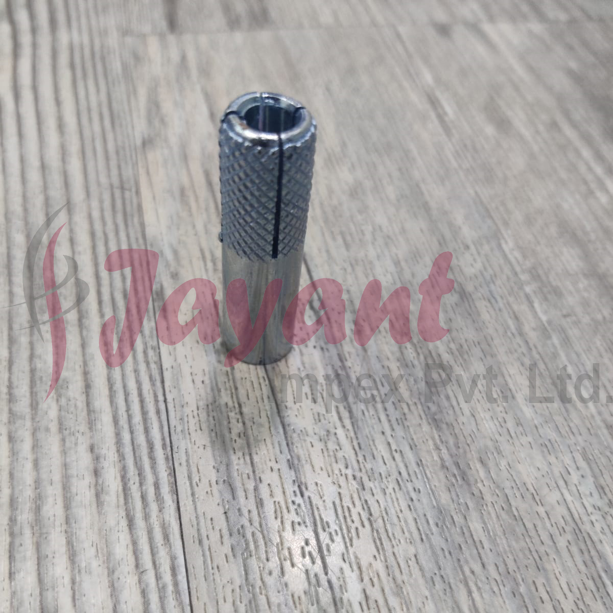 Drop In Anchor - Metal, Cylindrical Shape, Silver Color | Ideal For Securing Ceiling Fans, Electrical Fixtures, Hvac Ducts, Pipeline, Roof Structures, And Handrails