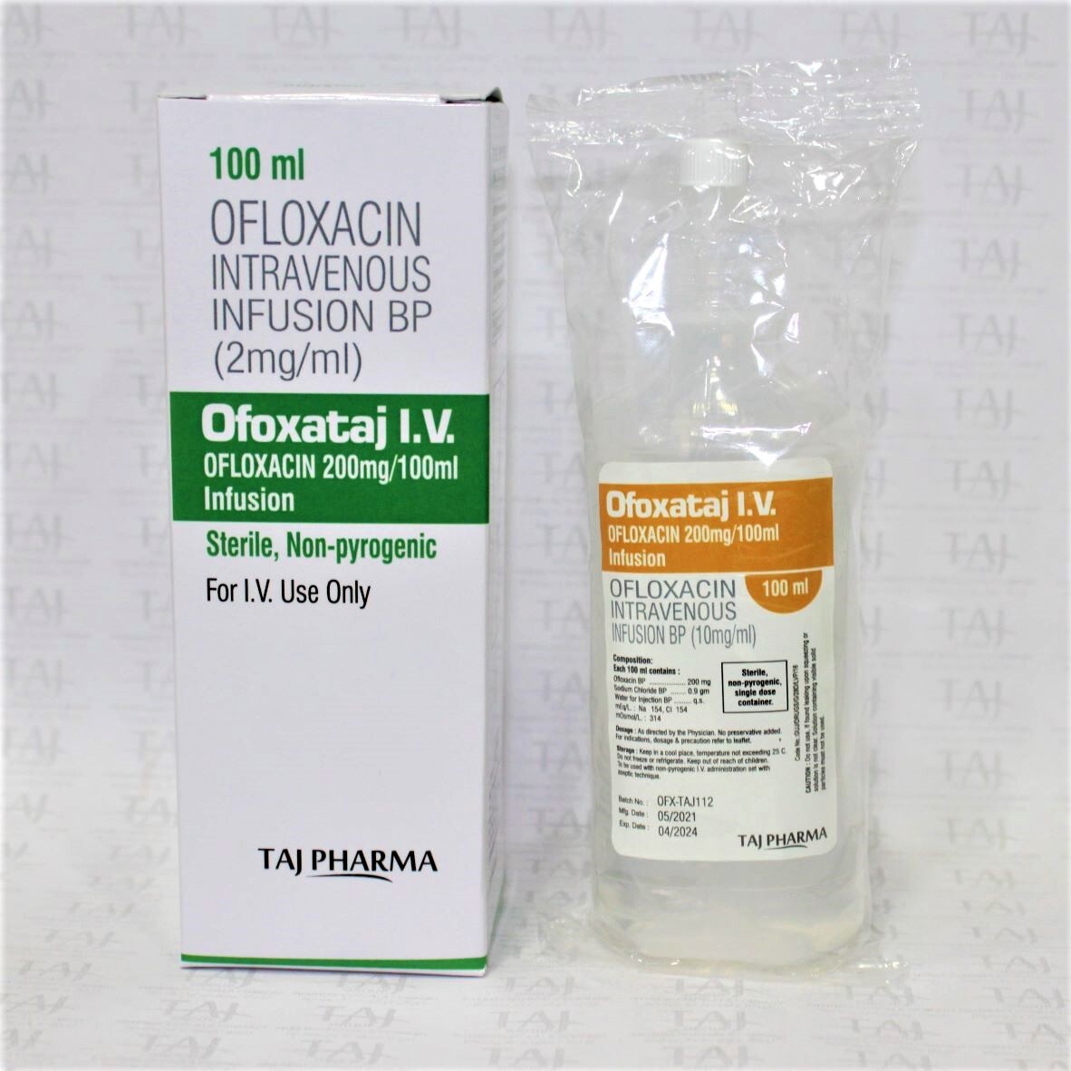 Ofloxacin Intravenous Infusion Bp - 0.2% W/v, 200mg/100ml, Liquid Formulation | Effective Treatment For Bacterial Infections, Gmp Certified, Hygienically Manufactured, Suitable For Adult Use