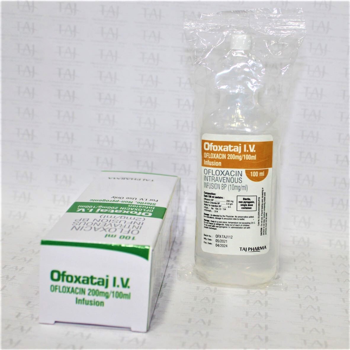Ofloxacin Intravenous Infusion Bp - 0.2% W/v, 200mg/100ml, Liquid Formulation | Effective Treatment For Bacterial Infections, Gmp Certified, Hygienically Manufactured, Suitable For Adult Use