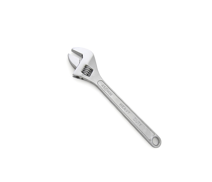 Adjustable Wrench - High Carbon Steel, 6 Inches | Rotatable Screw, Galvanized Coating, Corrosion Resistant
