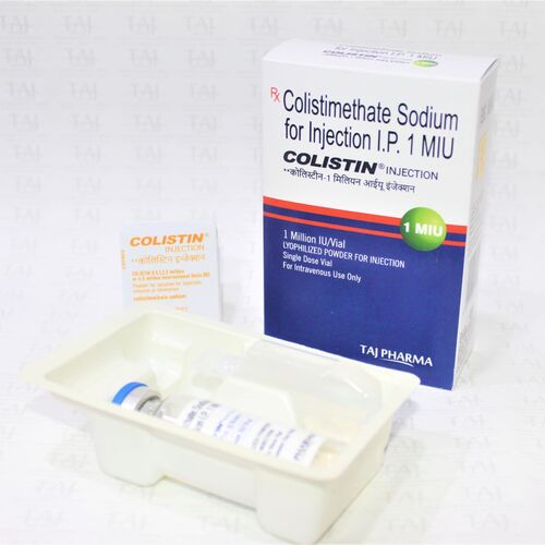Colistimethate Sodium For Injection I.p. 1miu Expiration Date: 3 Years
