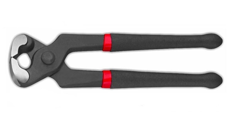 Carpenter Pincer - High Carbon Steel, 6 Inches Size | Multi Color, Rubber Handle, Induction Hardened Cutting Edge, Powder Coated Finish, Polished Head, Available With Or Without Dip Sleeve