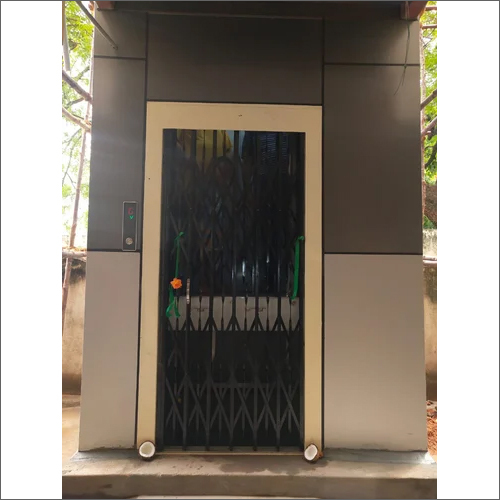 Stainless Steel Collapsible Door Passenger Elevator