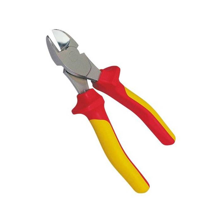 Side Cutting Plier - High Carbon Steel, Multi Size 6"/7"/8" , Multi Color Rubber Grip, Induction Hardened Jaws