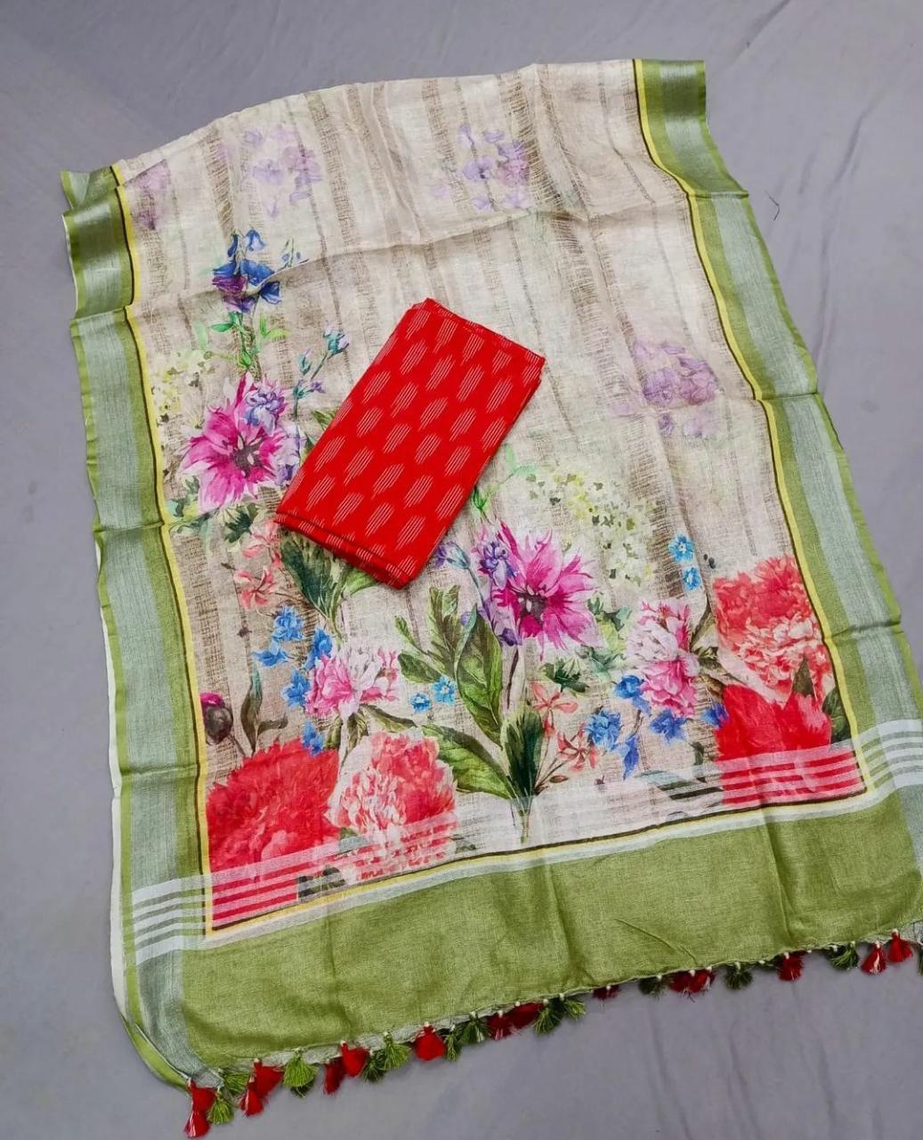 Indian Saree Digital Saree