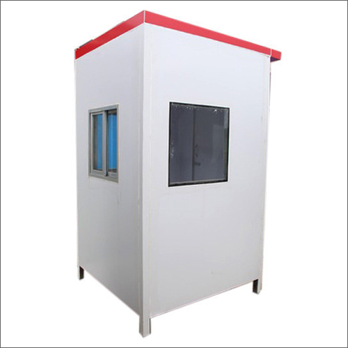 White Security Guard Booth Cabins