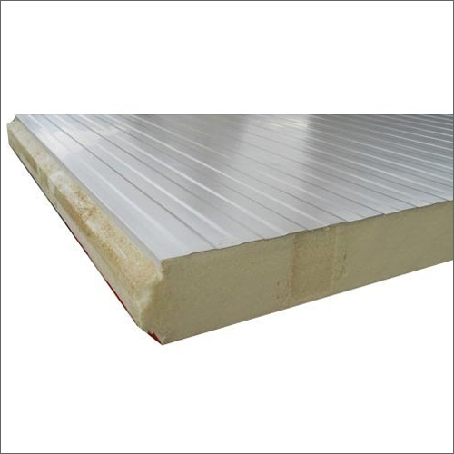 Industrial Puf Panel - Customized Size And Thickness, Multiple Color Options Available, Painted Surface Finish