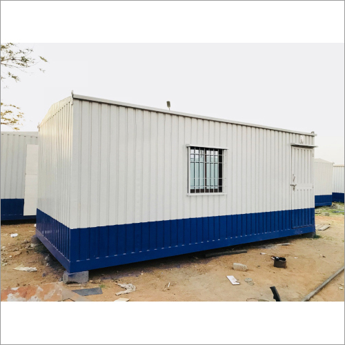Modular Portable Office Cabin - Color: White