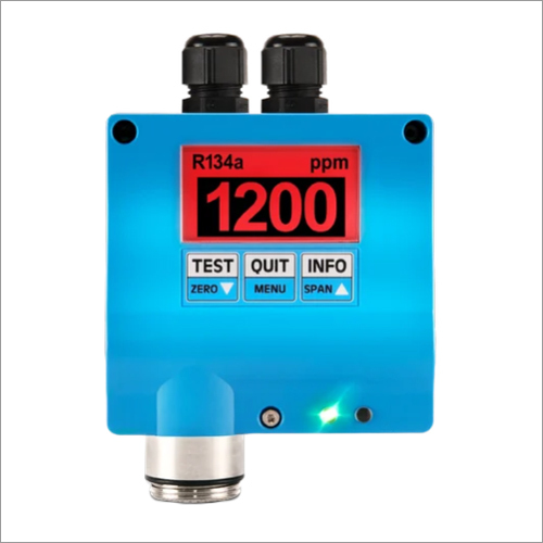 Blue R134A Refrigerant Fixed Gas Detector