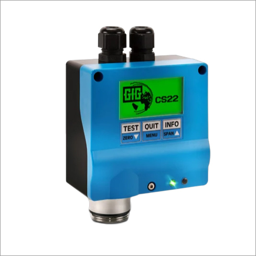 R407C Refrigerant Fixed Gas Detector - Blue, Hydraulic Design for Industrial Use | Reliable and Efficient Gas Monitoring Solution