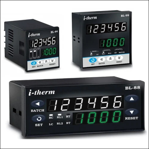 ब्लैक डिजिटल बैच काउंटर