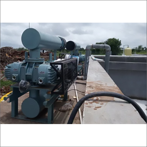 100 Kld Effluent Treatment Plant - Mild Steel, Semi-automatic Operation, 0.75 Kw Air Blower Power | Ideal For Pharmaceutical & Chemical Industries