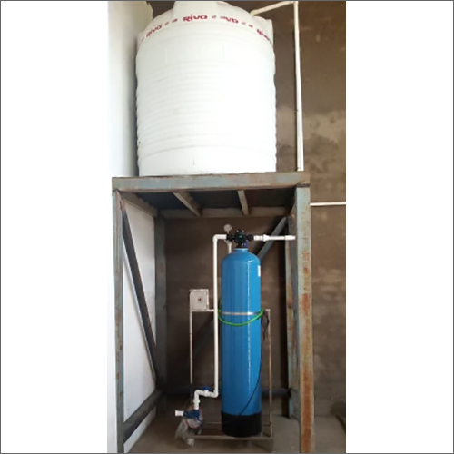 Semi Automatic 500 Lph Water Softener Plant