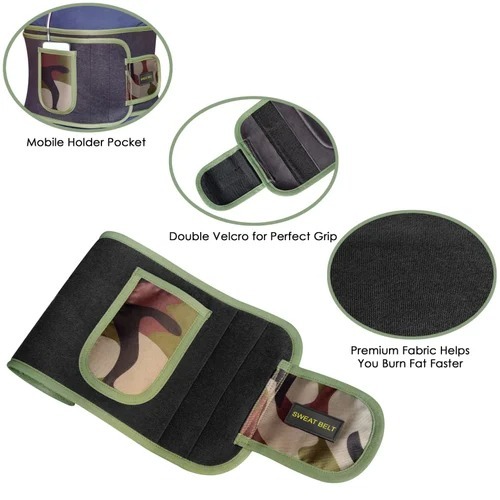 Sweat Slim Belt - Features: Sweat-enhancing Adjustable Fit