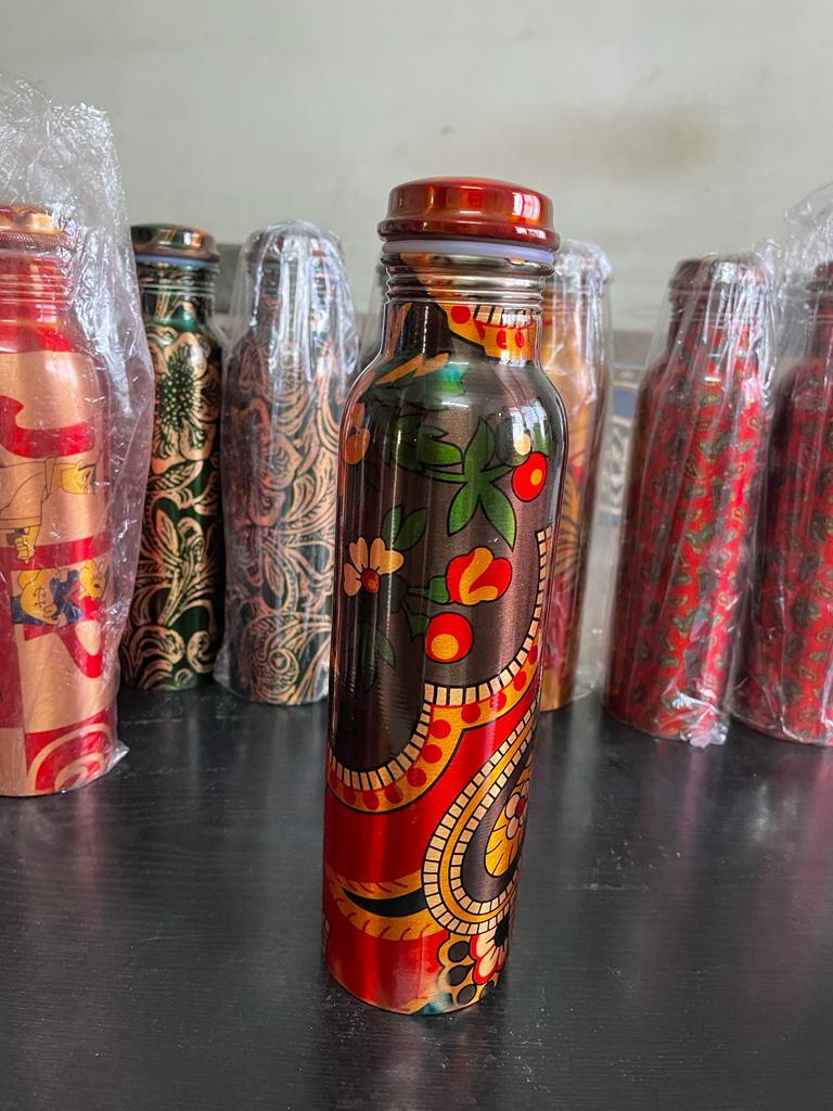 Options Available Copper Bottl