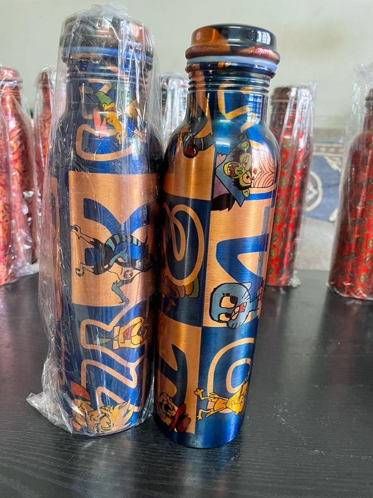 Options Available Copper Bottl