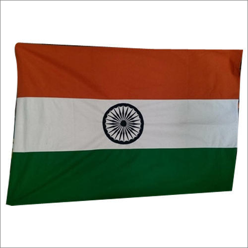 टेरिकॉट नेशनल फ्लैग साइज: 4 X 4 फुट