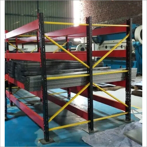 माइल्ड स्टील स्टोरेज रैक क्षमता: 3000 किलोग्राम/घंटा