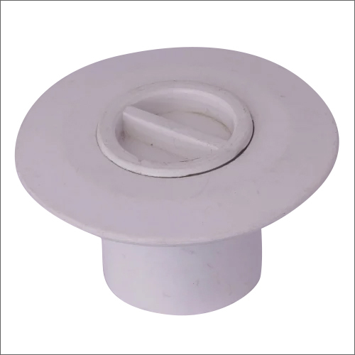 63mm Swimming Pool Vacuum Nozzle - ABS Material, Round Shape, White Color | Ideal for Overflow Pools and Efficient Water Outlet