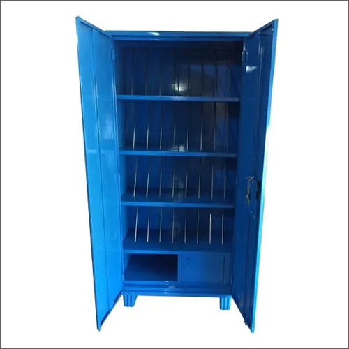 Blue Double Door Office File Storage Locker